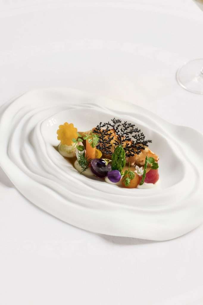 Chateau-de-Courcelles-Langoustine-Printemps-2-Cookheure-Spring-Collection-2026-by-All4Chefs