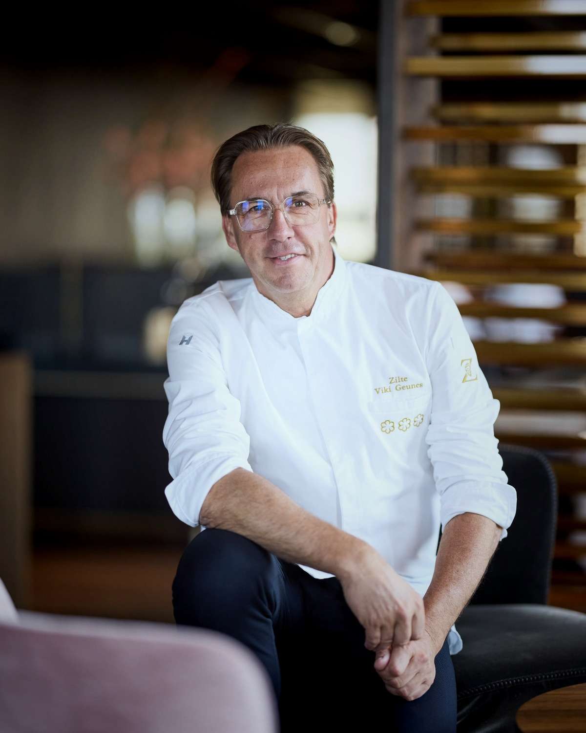 Viki Geunes at Zilte 3 Stars Michelin restaurant Belgium for the Spring menu collection 2026 by All4Chefs & Chefs MAG