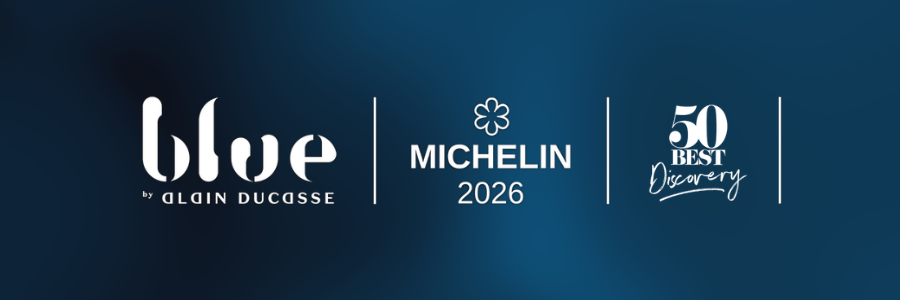Blue by Alain Ducasse Michelin restaurant & World's 50 best Discovery -Spring collection 2026 by All4Chefs