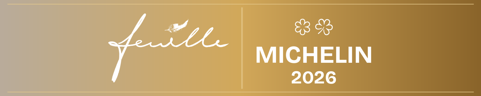 Feuille Michelin restaurant Hong Kong for The Spring Collection 2026 by All4Chefs