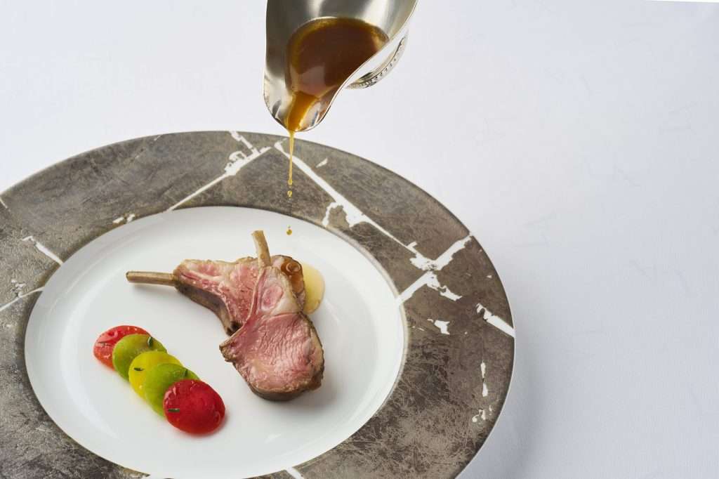 Sebastien-Lepinoy-Les-Amis-Singapore-Spring-Lamb-Rack-Aveyron-Bell-Peppers-Asparagus-Spring-Collection-2026-by-All4Chefs