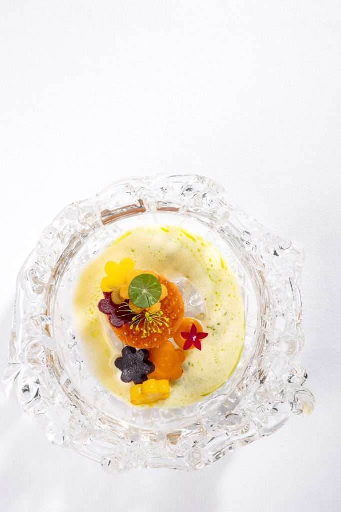 Summer seasonal dish by Chef Petr Kunc — Salabka, Prague — Summer Tables Collection 2026 by All4Chefs and Chefs MAG